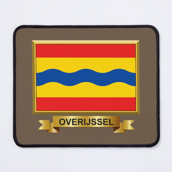 Item preview, OVERIJSSEL Flag Gifts, Masks, Stickers & Products (3) designed and sold by mpodger.