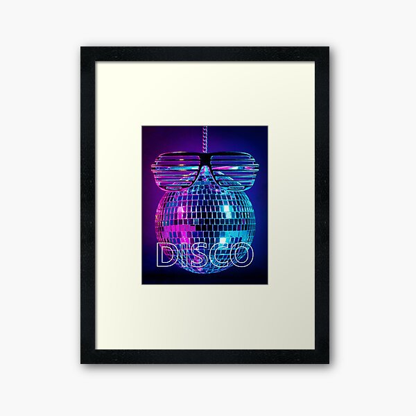 Disco Framed Art Print