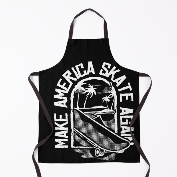 Aperçu de l'œuvre Planche à roulettes Make America Skate Again Palmiers créée et vendue par BettyGrantStore.