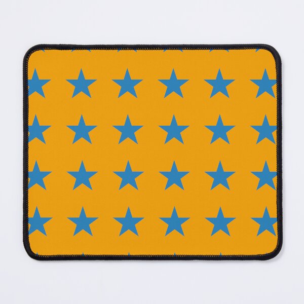 Item preview, Star Patterns - Blue Stars - Yellow and Blue Pattern designed and sold by Inspirationmotivation.