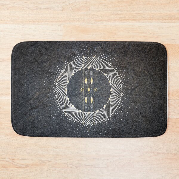 Item preview, Karmic Light Code - Awakening (Black Stone Background) designed and sold by LunaDawnArt.