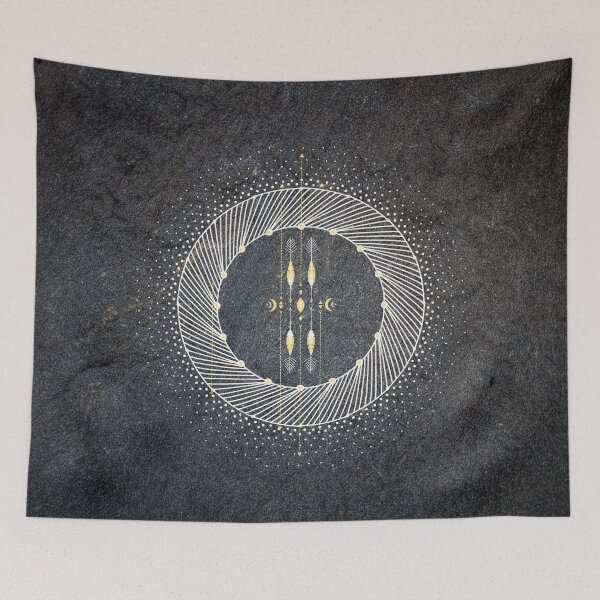 Item preview, Karmic Light Code - Awakening (Black Stone Background) designed and sold by LunaDawnArt.