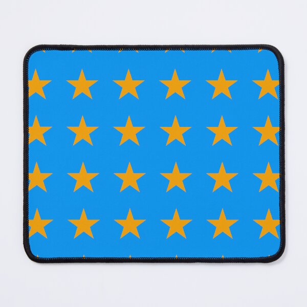 Item preview, Star Patterns - Yellow Stars - Blue and Yellow Pattern designed and sold by Inspirationmotivation.