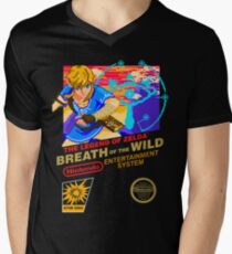Breath of the Wild NES Men's V-Neck T-Shirt