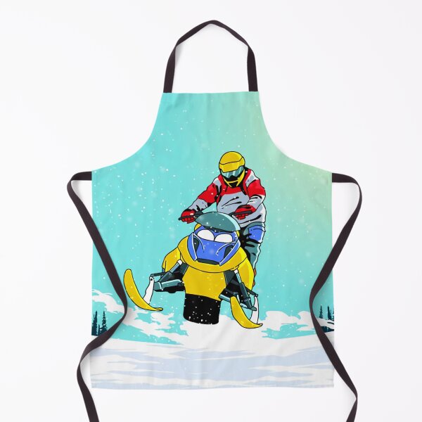 Item preview, Retro Riding Snowmobile designed and sold by Miguelousa.
