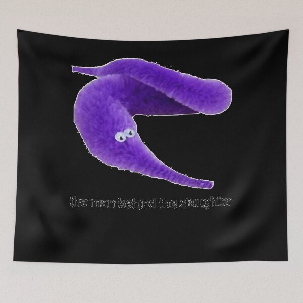 Item preview, purple worm=the man behind the slaughter designed and sold by lavadaalastair.