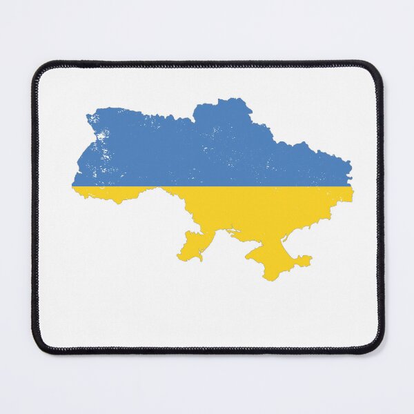 Item preview, I STAND WITH UKRAINE BLUE AND YELLOW LOGO  designed and sold by billionairebrnd.