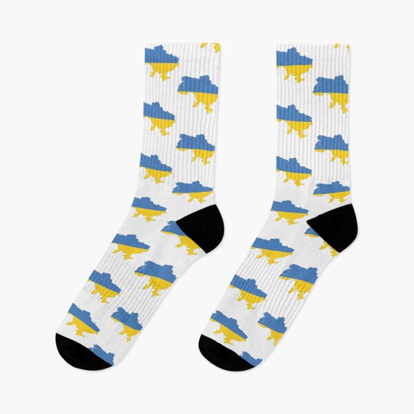 Item preview, I STAND WITH UKRAINE BLUE AND YELLOW LOGO  designed and sold by billionairebrnd.