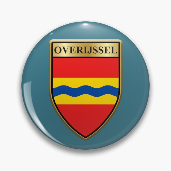 Item preview, OVERIJSSEL Flag Gifts, Masks, Stickers & Products (4) designed and sold by mpodger.