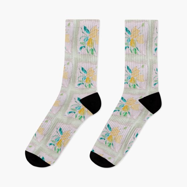 Item preview, Floral Square in Oils No. 3 designed and sold by Praline Creative.