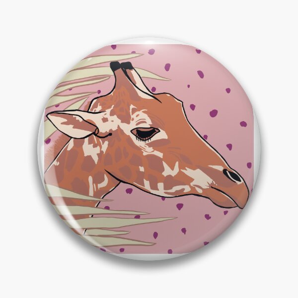 Item preview, Wild Animal Collection- Pink Giraffe designed and sold by jennyblairarts.
