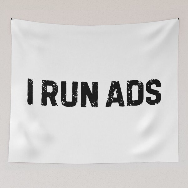 Item preview, I Run Ads Media Buyer  designed and sold by allysmar.