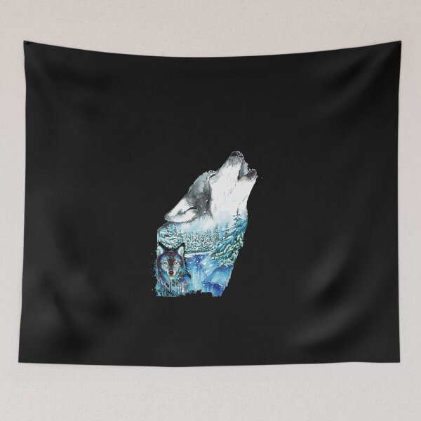 Item preview, Howling wolf designed and sold by YOUNGESTER.