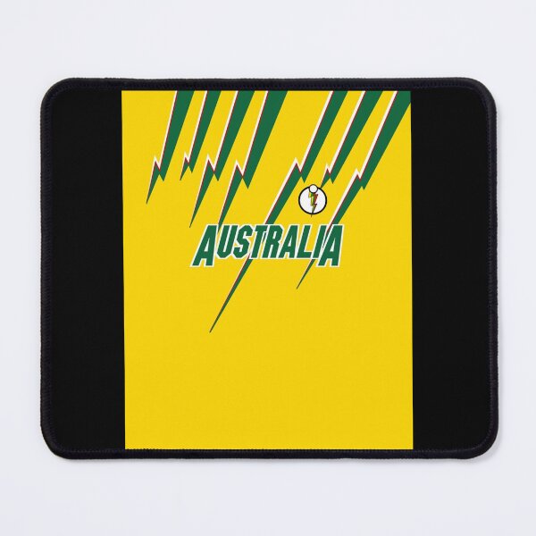 Item preview, Australia World Series Cricket Mid 90s Style Retro Replica Kit Graphic T-Shirt designed and sold by deleoashl3.