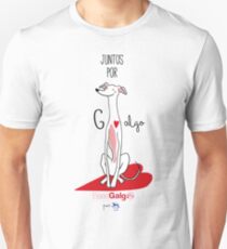 Smiling Greyhound Unisex T-Shirt