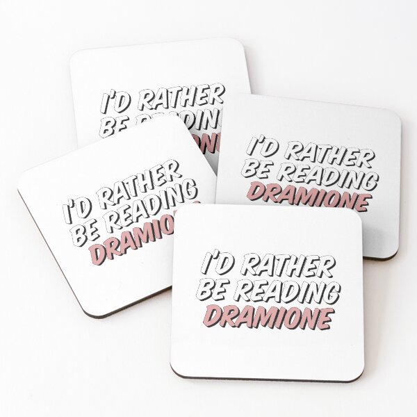 Item preview, I'd rather be reading dramione designed and sold by FandomPlanet.