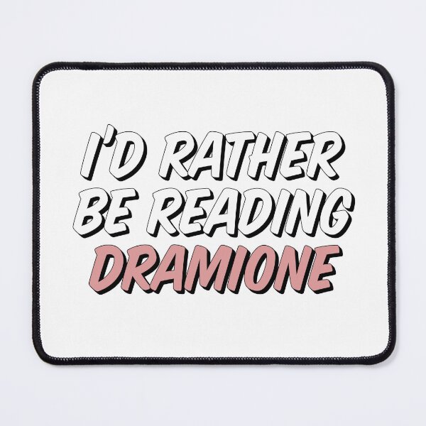 Item preview, I'd rather be reading dramione designed and sold by FandomPlanet.