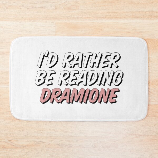 Item preview, I'd rather be reading dramione designed and sold by FandomPlanet.