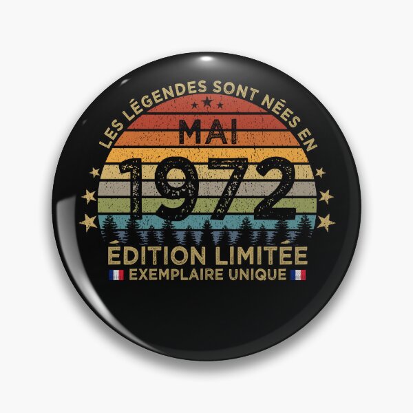 Item preview, Anniversaire 50 Ans Les Legendes Sont Nees en Mai 1972 designed and sold by cssdru.