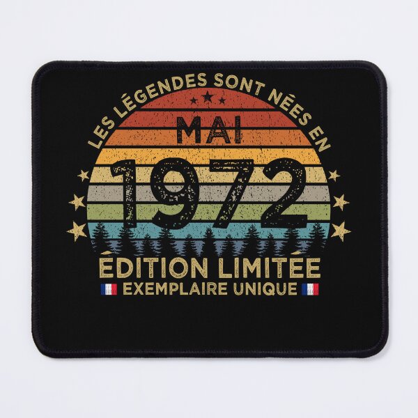 Item preview, Anniversaire 50 Ans Les Legendes Sont Nees en Mai 1972 designed and sold by cssdru.