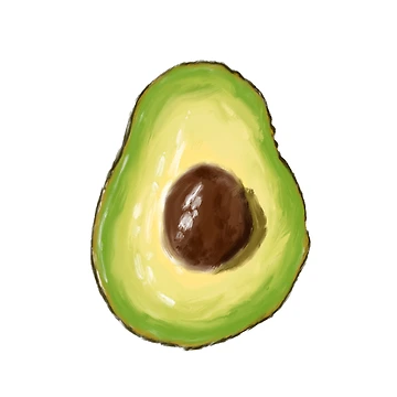 Artwork thumbnail, Avocado by RooBooCo