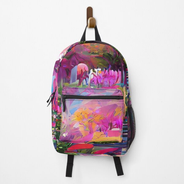 Item preview, Landscape Painting of Modern Art Impressionism - Painting of Botanical Garden designed and sold by CattlettArt.