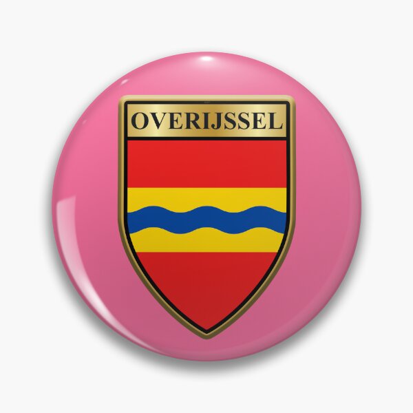 Item preview, OVERIJSSEL Flag Gifts, Masks, Stickers & Products (5) designed and sold by mpodger.