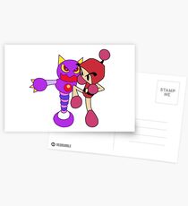Red Bomberman - Super Bomberman R Postcards