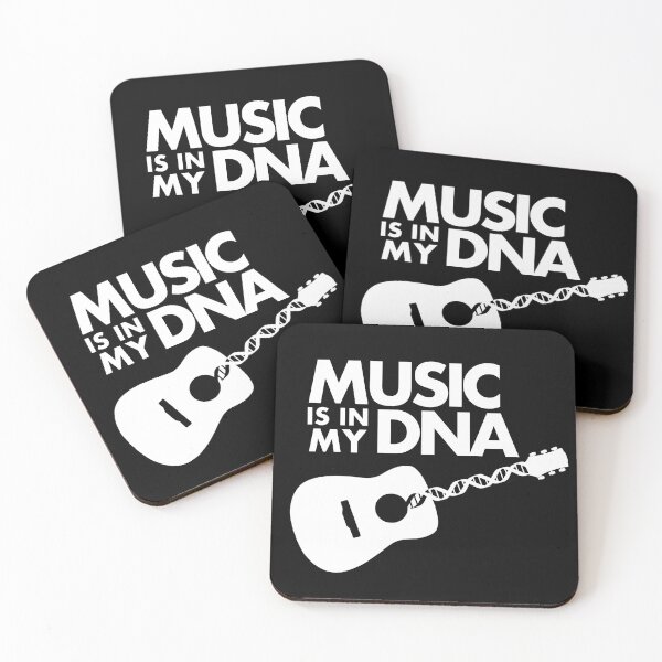 Item preview, Music is in my DNA designed and sold by Science Lab Designs.
