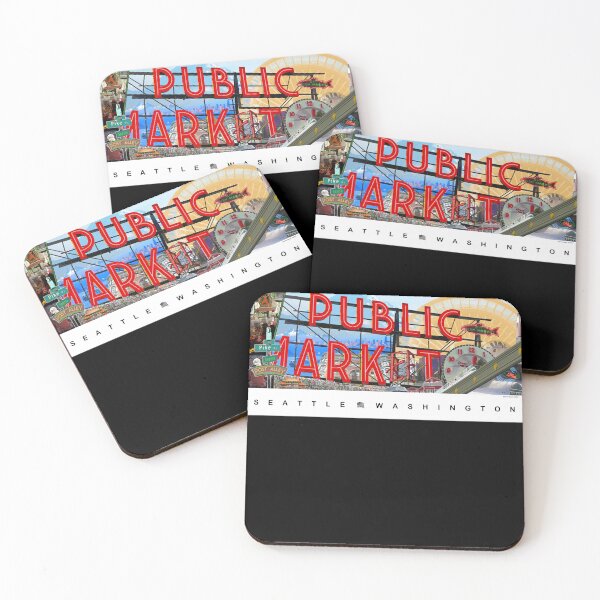 Item preview, Seattle Public Market designed and sold by elinateaundra.