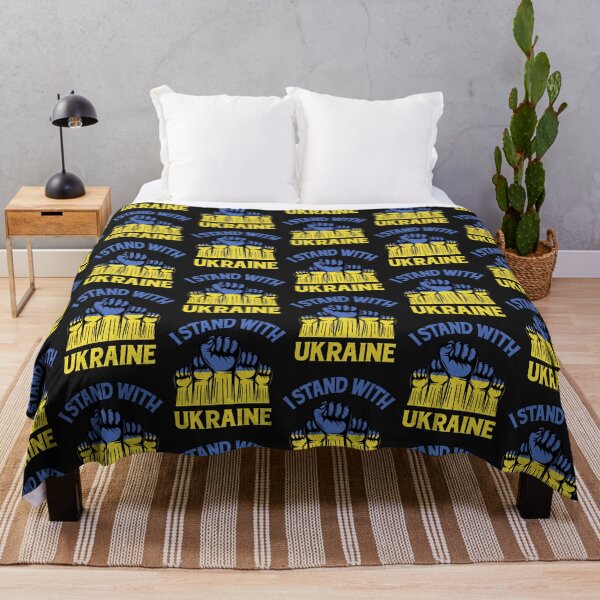 Item preview, I Stand With Ukraine-Support of Urkraine designed and sold by BRtisticDesigns.