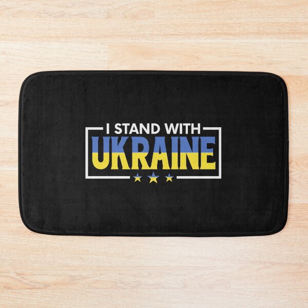Item preview, I Stand With Ukraine-Support of Urkraine designed and sold by BRtisticDesigns.