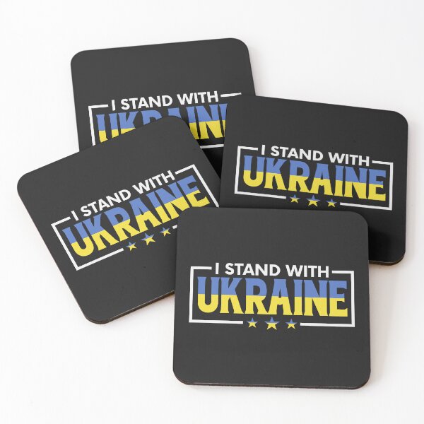 Item preview, I Stand With Ukraine-Support of Urkraine designed and sold by BRtisticDesigns.