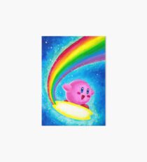 Kirby Rainbow Art Board
