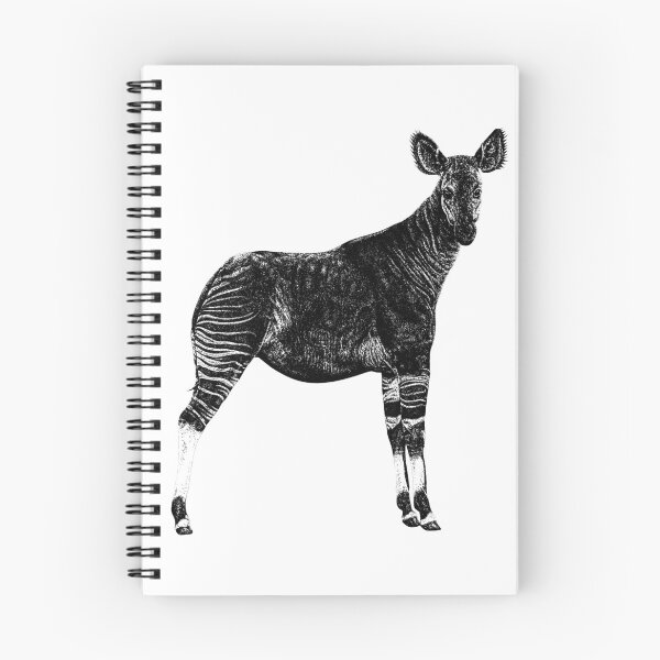 Item preview, Okapi illustration designed and sold by LorenDowding.