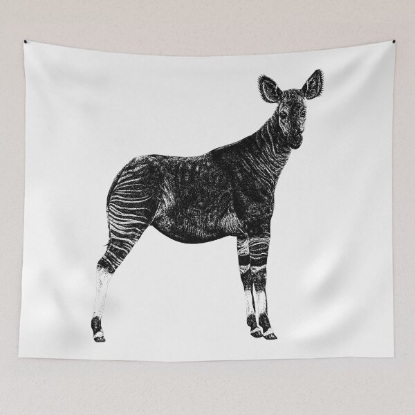 Item preview, Okapi illustration designed and sold by LorenDowding.