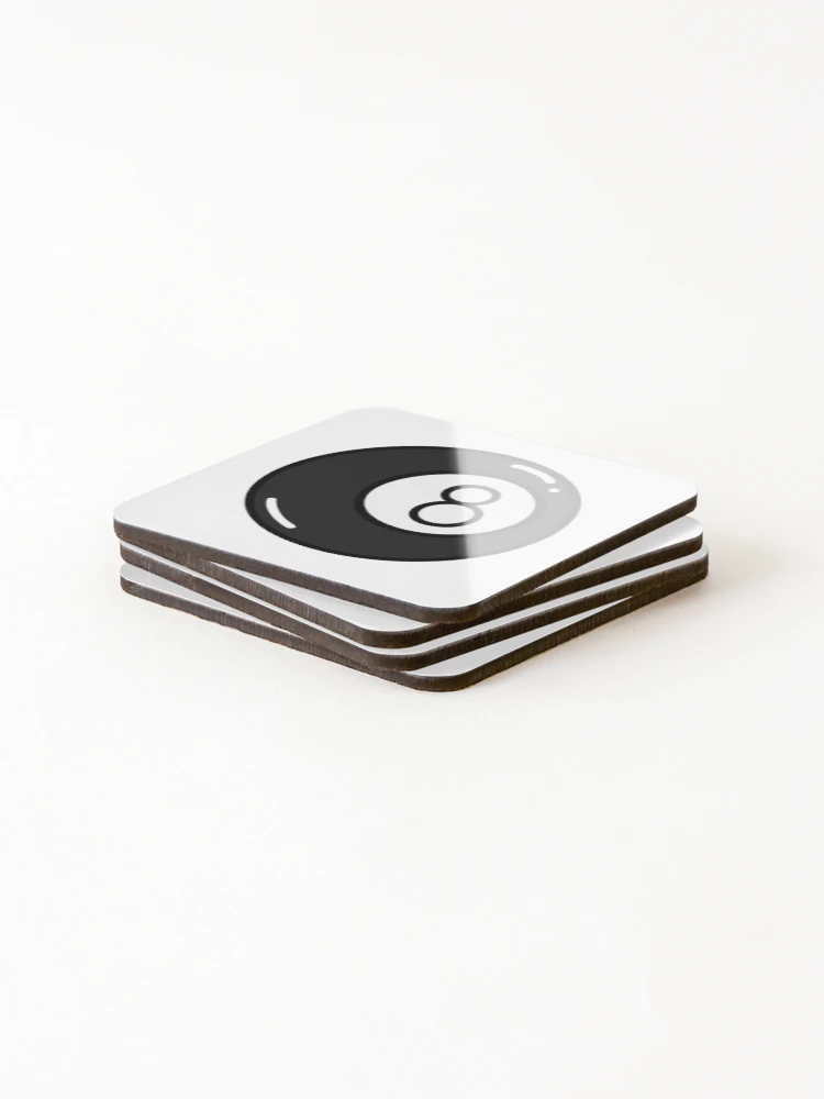 Thumbnail 4 of 5, Coasters (Set of 4), 8-Ball designed and sold by Reeseworks.