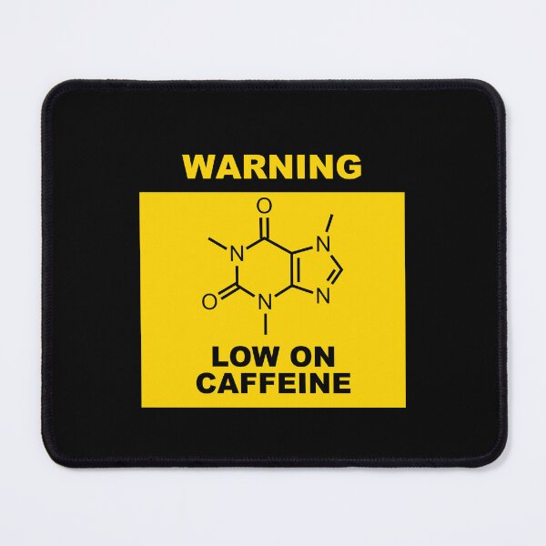 Item preview, Warning - Low on Caffeine, Might Angry - Funny designed and sold by tuapekkong2001.