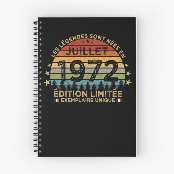 Item preview, Anniversaire 50 Ans Les Legendes Sont Nees en Juillet 1972 designed and sold by cssdru.