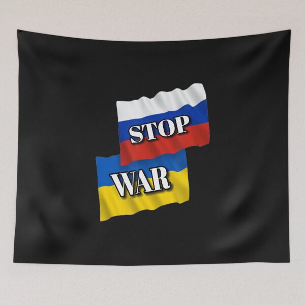 Item preview, RUSSIA UKRAINE STOP WAR. designed and sold by Jonny021.