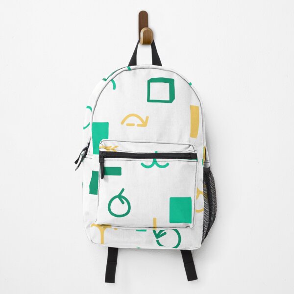 Item preview, Icon symbol left right arrow square call yellow cream green designed and sold by WwsNttb.