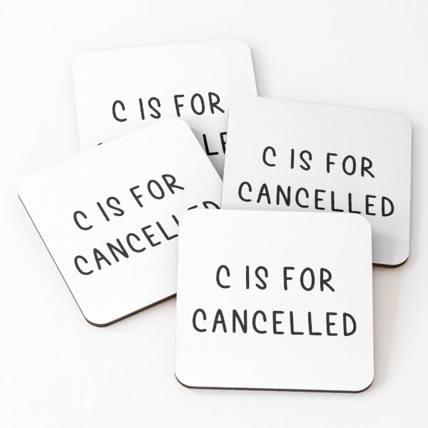 Item preview, C is for cancelled designed and sold by safiaraoof.