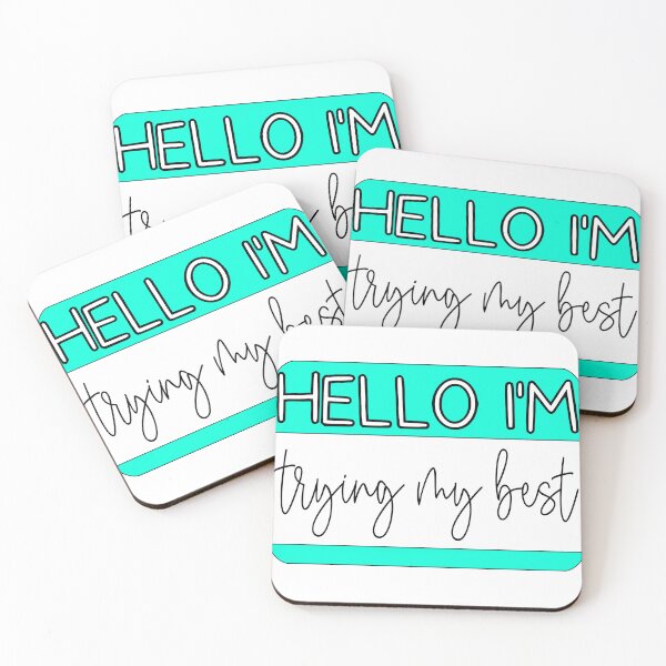 Item preview, I’m trying my best designed and sold by PurdyCDesigns1.