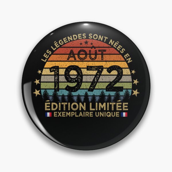 Item preview, Anniversaire 50 Ans Les Legendes Sont Nees en Aout 1972 designed and sold by cssdru.