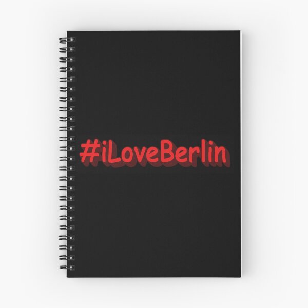 Item preview, "#iLoveBerlin" Cute Design. Buy Now designed and sold by Health And Fitness Posts e-Store.
