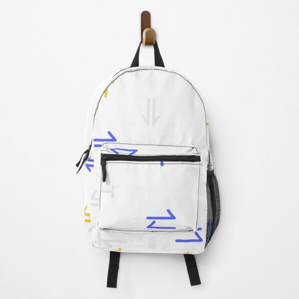 Item preview, Mouse cursor icon with patterns up down left right white red blue yellow tones designed and sold by WwsNttb.