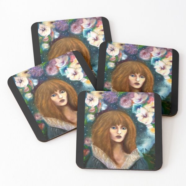 Item preview, How I Came to the Night Garden designed and sold by The Mysterious Domain Alyne Whiteswan Fine Art Prints and Merch.