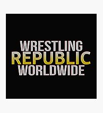 WRESTLING REPUBLIC Photographic Print