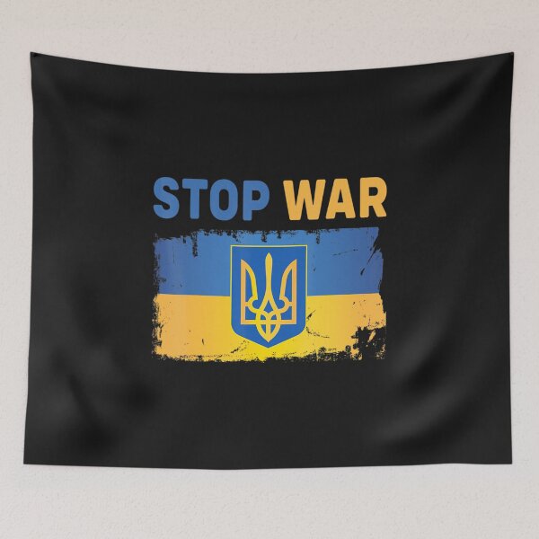 Item preview, Support Ukrainians Ukraine Flag Shirts Stop War in Ukraine designed and sold by Jonny021.