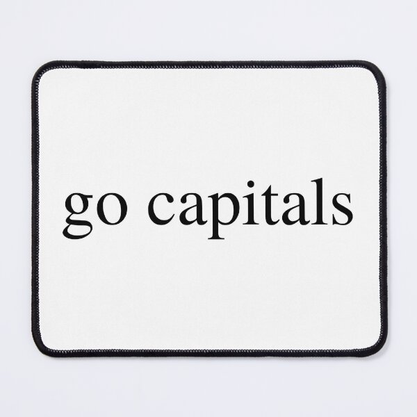 Item preview, go capitals designed and sold by delborg.